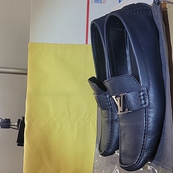 Louis Vuitton Blue leather loafer for men - Picture 10 of 13